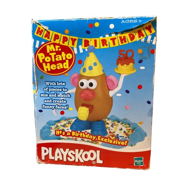 Playskool Happy Birthday Mr Potato Head and Mrs Potato Head Toy - Picture 2 of 10